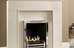 Мраморные биокамины в интерьере