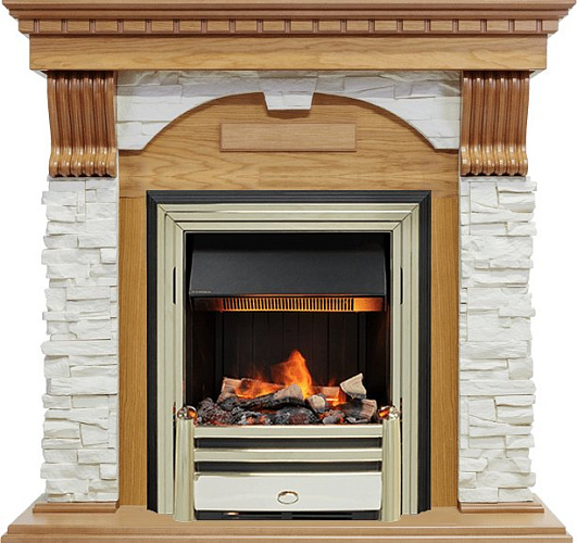 Dimplex Dublin очаг Cavendish дуб/сланец_1