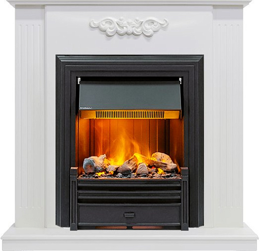 Dimplex Lumsden очаг Brookline Black белый_0