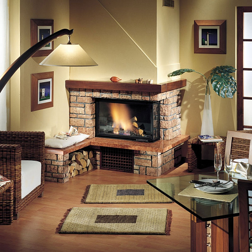 Облицовка Tema due sx, с банкеткой 60х40 (EdilKamin)_0