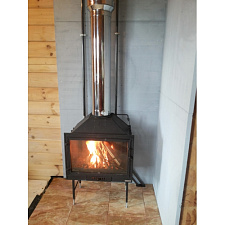 Каминная топка Мета Оптима Аква