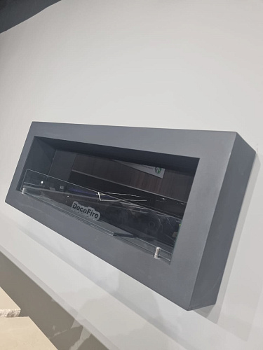 Настенный биокамин DecoFire Vega L комплект (выставочный образец)_1